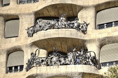 Barcellona - Casa Milà facciata 2