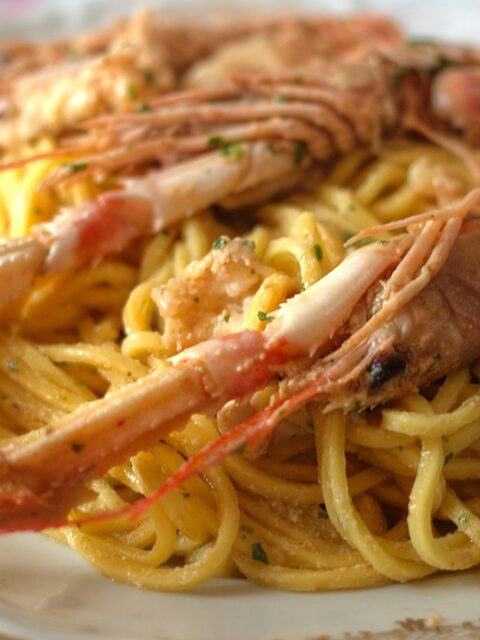 Taglierini agli scampi