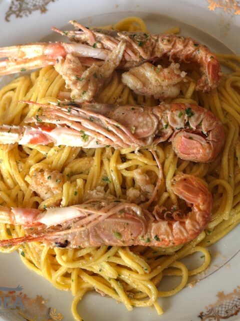 Taglierini agli scampi