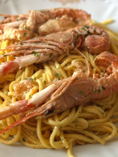 Taglierini agli scampi