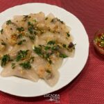 Tortelli di gamberi e pancetta