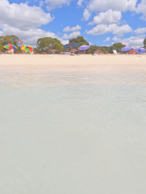 Mare da sogno: Jolly Beach nell'isola di Antigua