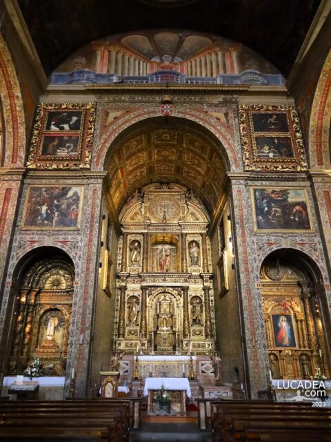 L'altare maggiore della chiesa di Sao Joao a Funchal