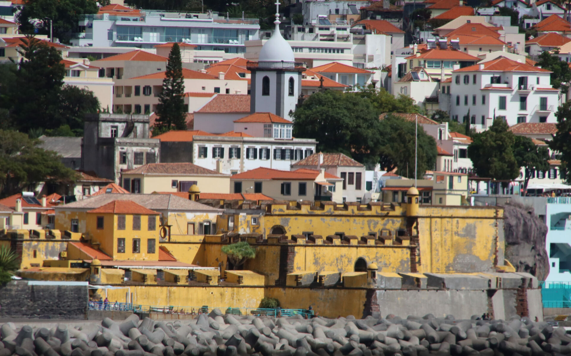 Il Forte di São Tiago a Funchal nell'isola di Madeira