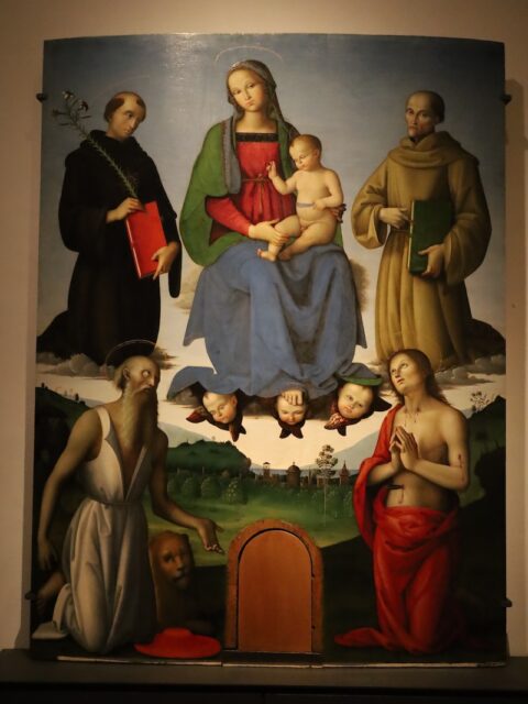 Due opere del Perugino alla Galleria Nazionale dell'Umbria a Perugia