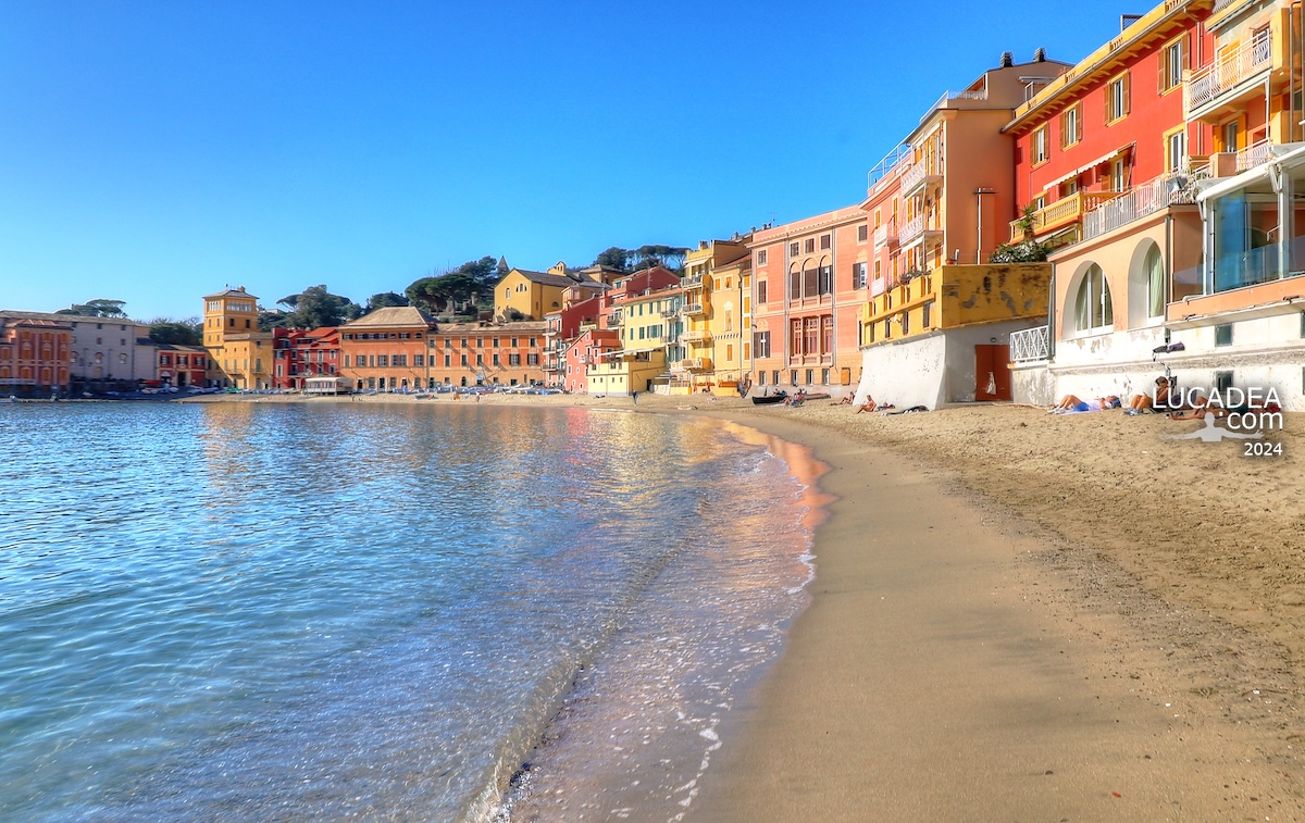 La Baia del Silenzio di Sestri Levante il 19 febbraio 2024