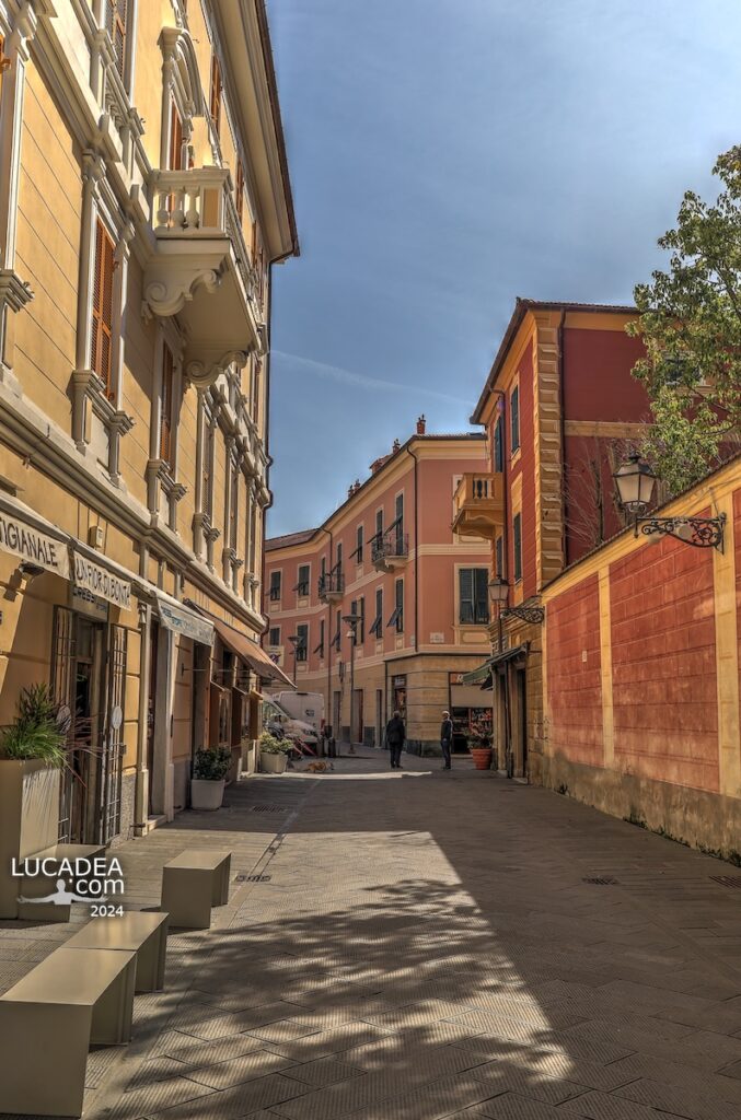 Via Asilo Maria Teresa a Sestri Levante