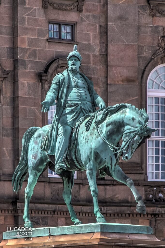 La Statua equestre di Federico VII a Copenaghen