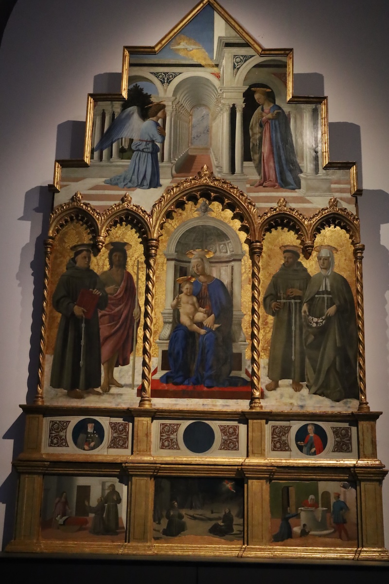 Il Polittico di Sant'Antonio di Piero della Francesca alla Galleria Nazionale di Perugia