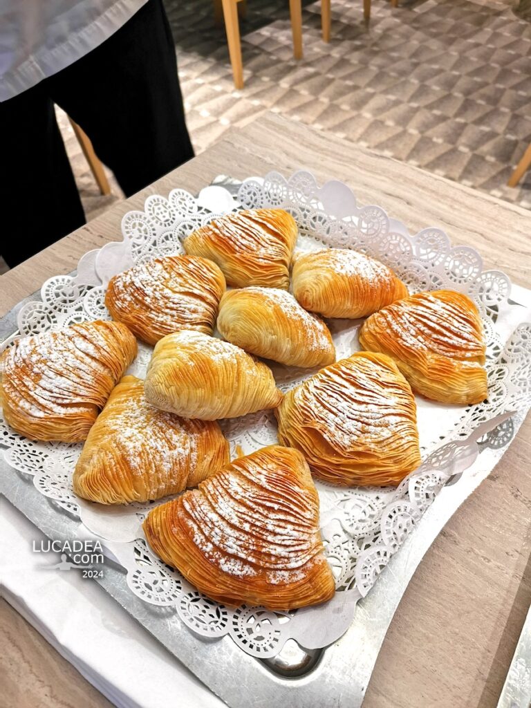 Alcune buonissime sfogliatelle ricce