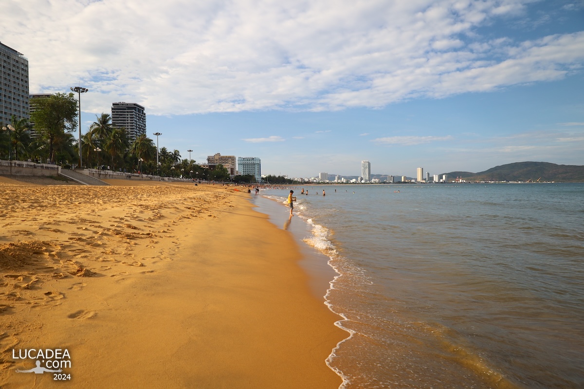 La spiaggia di Bãi Biển in Vietnam