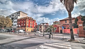 Piazza Bo a Sestri Levante