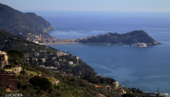 La vista su Sestri Levante da Santa Giulia