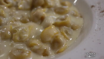 Tortellini alla crema di parmigiano da 051 Osteria Quadrilatero a Bologna