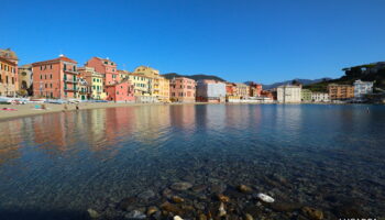 La Baia del Silenzio a Sestri Levante una mattina di ottobre