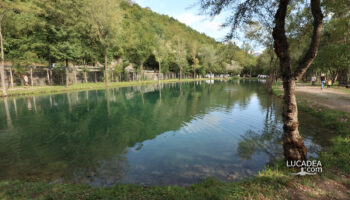 Il piccolo laghetto di Varese Ligure dove passare un pomeriggio a pesca