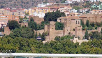 La cittadella moresca di Malaga chiamata Alcazaba