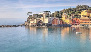 La Baia del Silenzio una mattina di febbraio