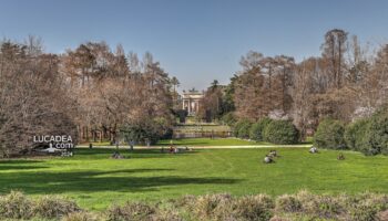 Il Parco Sempione nel centro di Milano