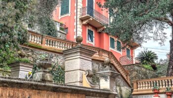 Una bella villa in via della Chiusa a Sestri Levante