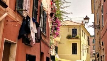 Vico Macelli nel centro storico di Sestri Levante