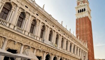 Uno scorcio di piazza San Marco a Venezia