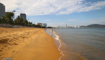 La spiaggia di Bãi Biển in Vietnam